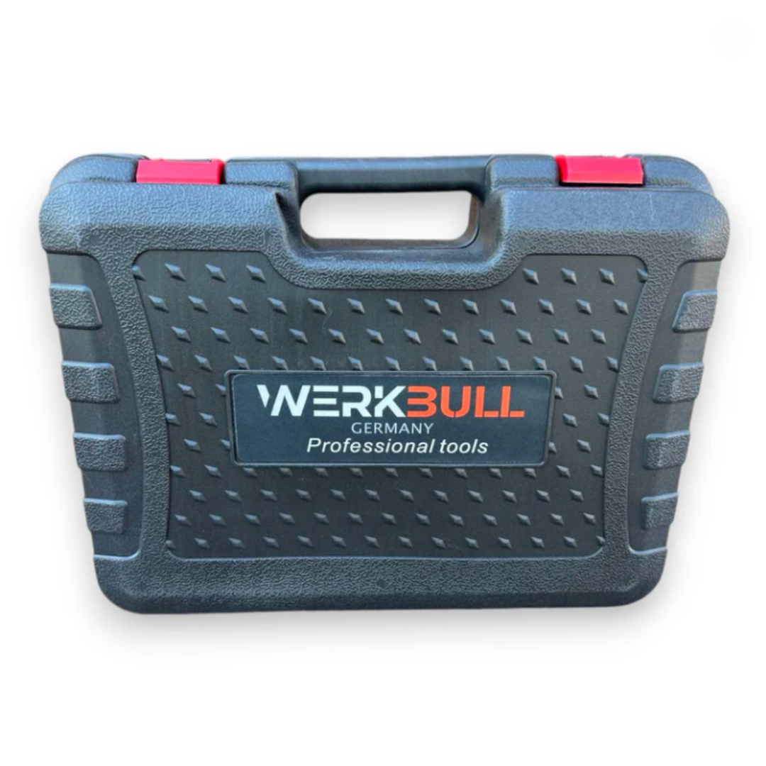 Професионална Немска Лозарска ножица WerkBull с дисплей + резервен нож и пила за точене