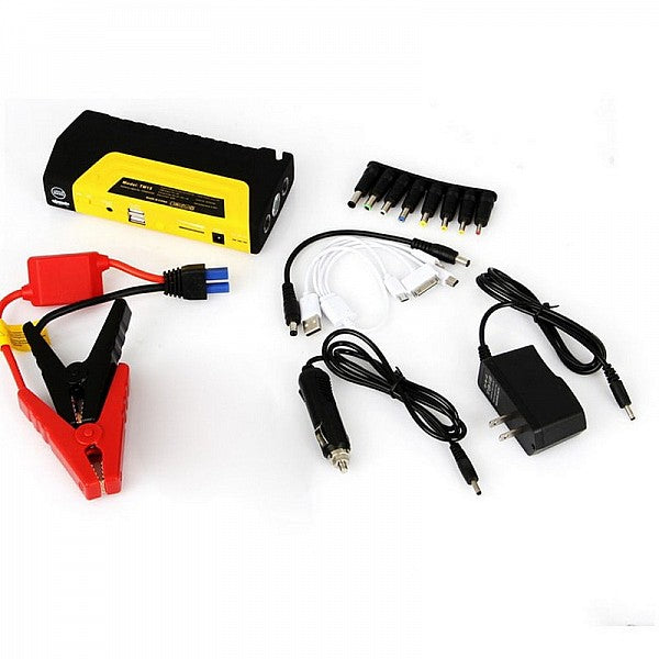 Мултифункционален Комплект Стартерно Устройство High Power Jump starter за кола и компресор