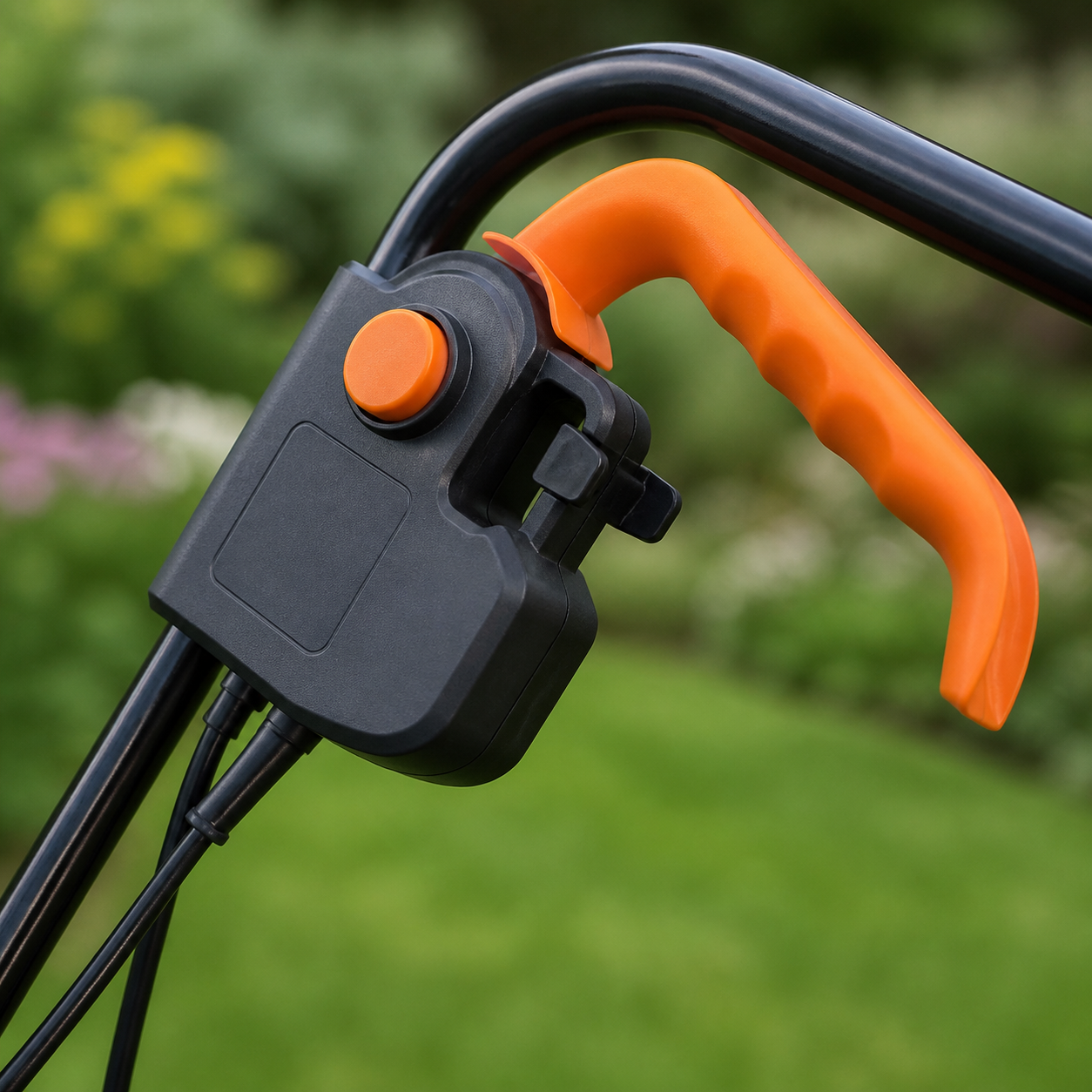 Електрическа косачка Werkbull Germany 1800W с кош 25L и регулиране на височината