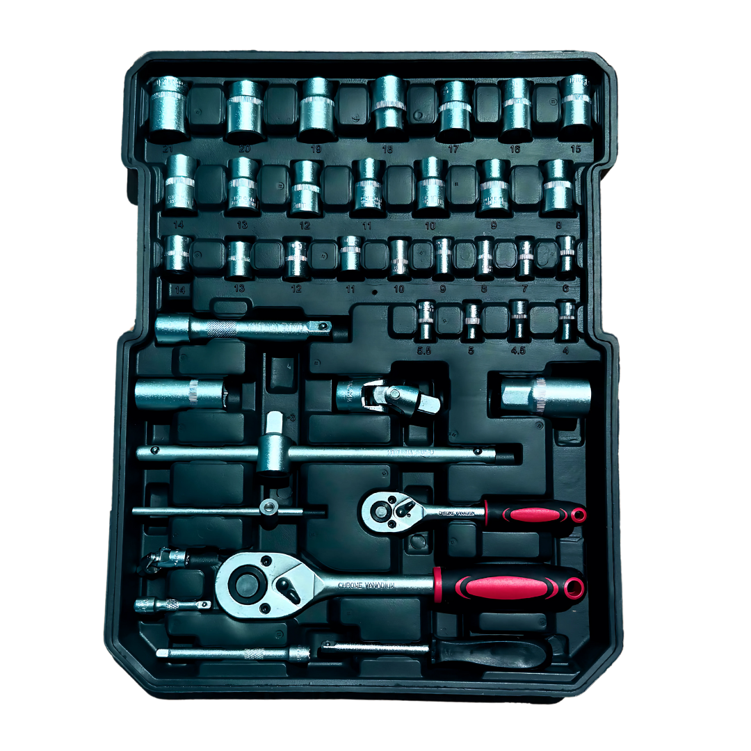 Немски Куфар/гедоре WerkBull Germany® с инструменти - 1050 части от хром-ванадиева стомана 2024