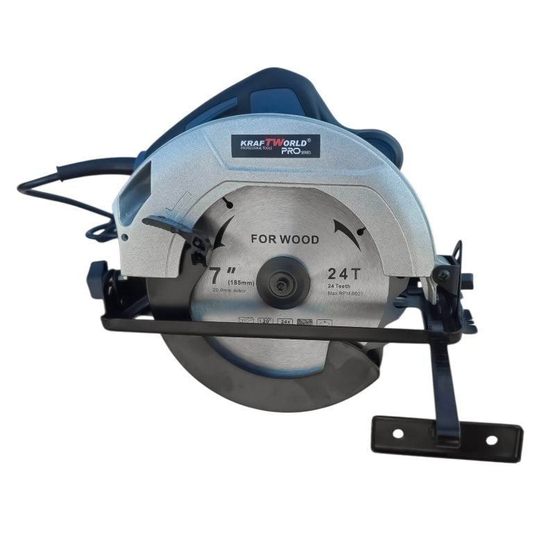 Електрически ръчен циркуляр WERKBULL GERMANY 1600 W, диск 190mm, регулируем ъгъл 45°