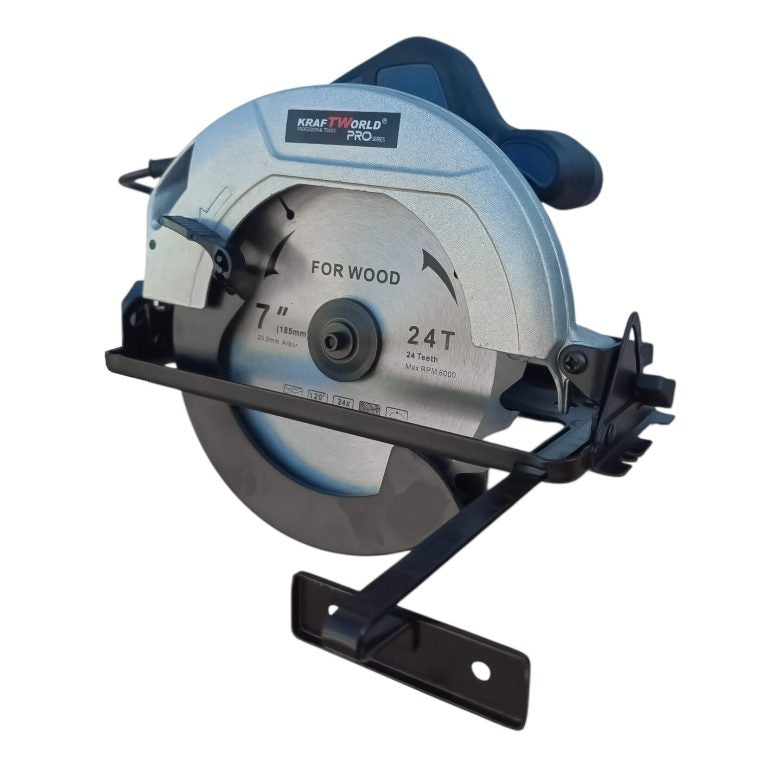 Електрически ръчен циркуляр WERKBULL GERMANY 1600 W, диск 190mm, регулируем ъгъл 45°
