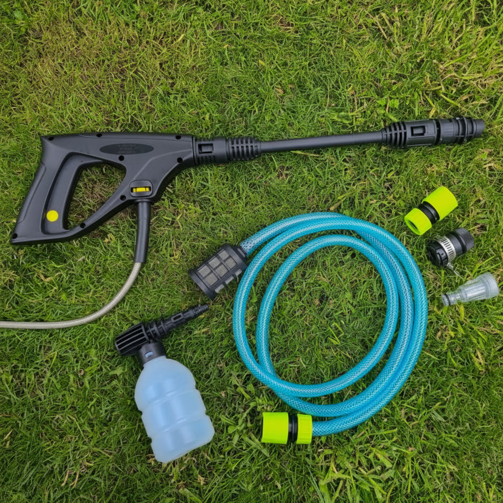 Електрическа водоструйка  Werkbull Germany 1600W – 130 Bar, 360L/h