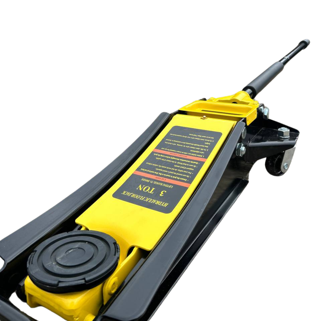 Немски Професионален Нископрофилен Крик WerkBull – 3 тона (75 мм - 500 мм)