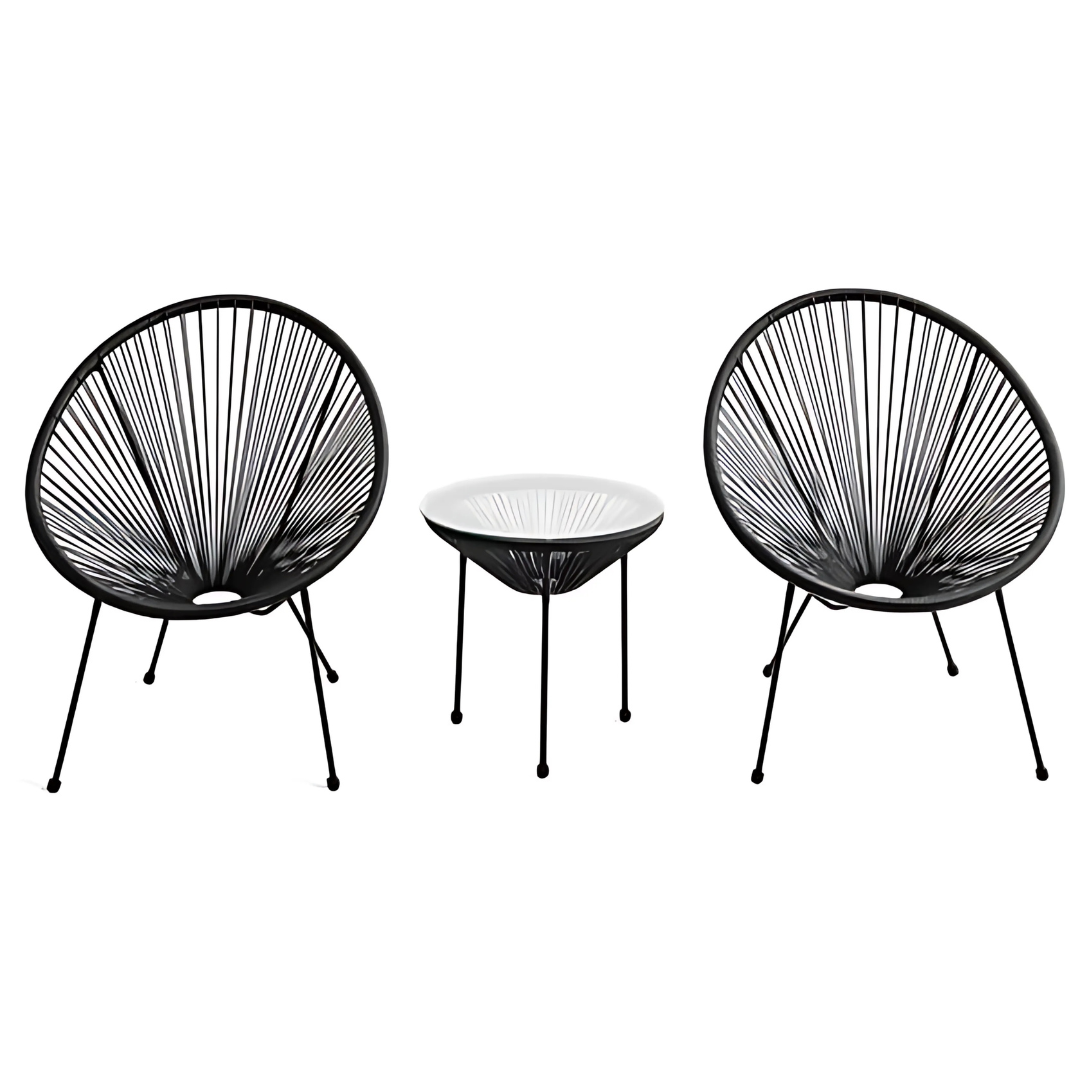 Градински Ратанов Комплект 'Савана' 2 стола с маса