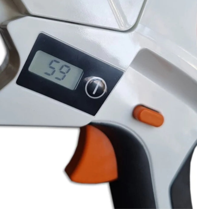 Немска Акумулаторна Безчеткова резачка за дърва WerkBull с две батерии + подарък верига и ръкавици