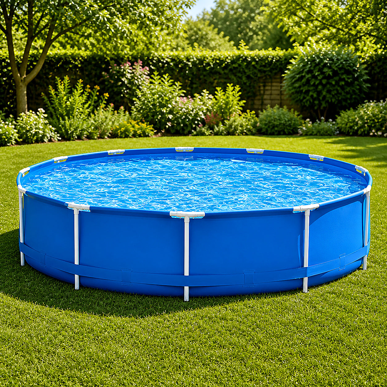 Басейн с метална рамка KraftWorld SteelMax 360×76 см – снимка 1