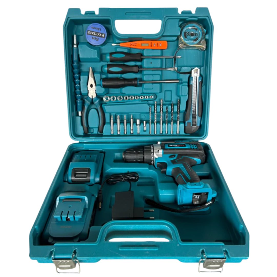 Немски Ударен Винтоверт в комплект 35ч. и две батерии 36v 8ah