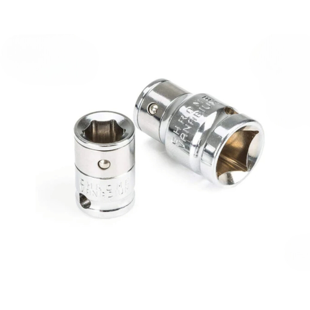 Комплект: Крик "Крокодил" 2 тона с куфар WerkBull + Накрайници  RICO (41 броя)